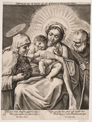 La Sainte Famille et Sainte Claire