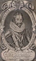 Henry Wriothesley, comte de Southampton, mécène de William Shakespeare, vers 1617 1894
