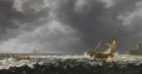 Mer agitée