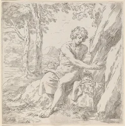 Saint Jean-Baptiste dans le désert