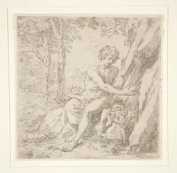Saint Jean-Baptiste dans le désert