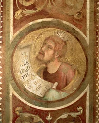 Maesta: Malachie (détail)