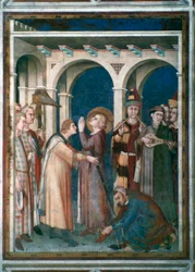 Saint Martin est adoubé, 1312-1317
