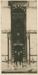 La Porte de la Mosquée, Le Caire