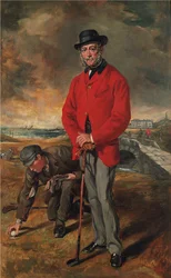 Portrait de John Whyte-Melville, de Bennochy et Strathkinness