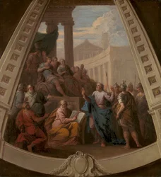 Saint Paul devant Agrippa