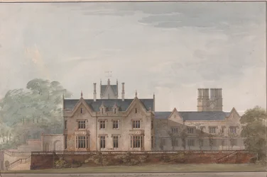 Lilleshall, Shropshire : élévation sud