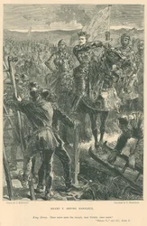 Illustration pour le Roi Henry V de Shakespeare