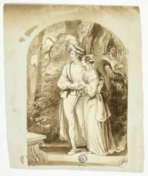 Amants dans les bois