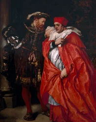 Ego et Rex Meus, 1888, Roi Henri VIII et Cardinal Wolsey