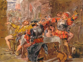 Laisse-moi faire tinter le canakin, c1875