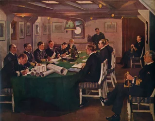 Cabine avant, H.M.S. Queen Elizabeth, Rosyth, 16 novembre 1918, 1935