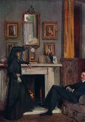 Le salon gris, Tanger