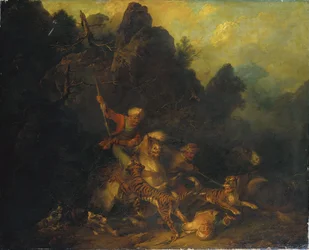 Chasse au tigre
