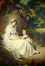 Lady Mary Templetown et son fils aîné