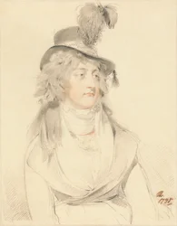 Portrait de Mlle Lysons