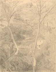 Ville sur une colline