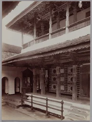 Temple bouddhiste à Kandy, Ceylan