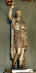 Amazone par le sculpteur Scopas (ou Skopas). Rome, Musei Capitolini