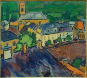 Vue de la ville (Nagybánya)