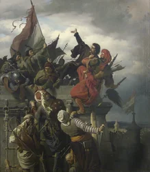 Le sacrifice de soi de Titusz Dugovics, 1859