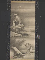 Lu Shang (Tai Gongwang) pêchant