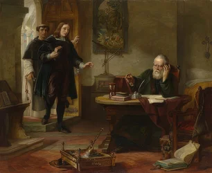John Milton en visite chez Galileo Galilei