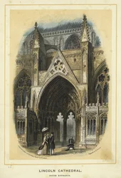 Cathédrale de Lincoln, entrée sud