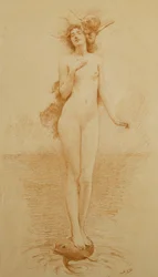 Une étude pour - La naissance de l