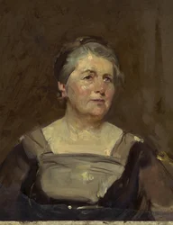 Sybil Margaret Thomas, Vicomtesse Rhondda (huile sur toile)