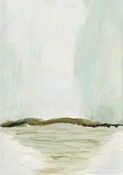 Paysage aux contours flous