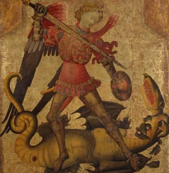 Saint Michel et le Dragon, ca. 1405