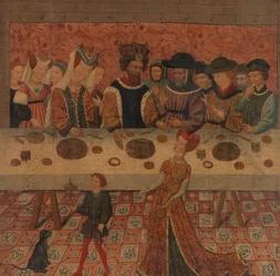 Salomé dansant devant Hérode
