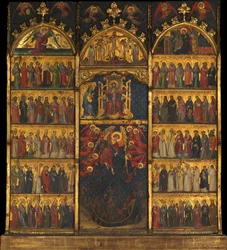 La Trinité adorée par tous les saints