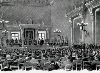 Une assemblée de nationalistes catalans réunie à l