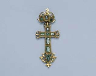 Pendentif croix, fin du 16e siècle