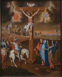 Crucifixion, la lance du centurion