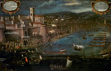 Navire maure dans le Grao de Vinaroz