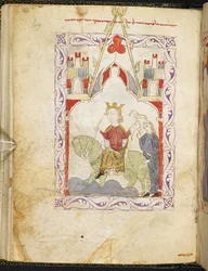 Or. 2737, f. 69r, Le pharaon comme fauconnier, de la 