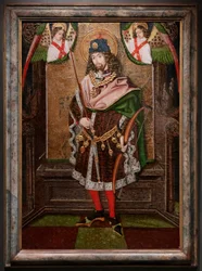 Saint Sébastien. Église paroissiale de Piedratajada (Zaragoza)