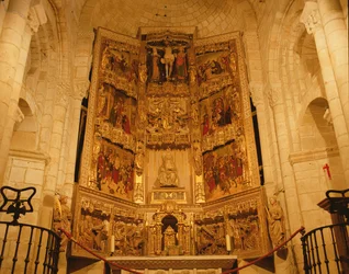 Le Retable dans la Collégiale