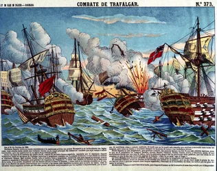 La bataille de Trafalgar, 21 octobre.