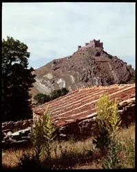 Vue du château, 9ème-12ème siècle