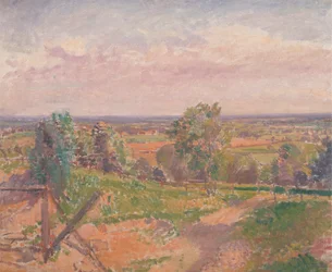 Un paysage étendu dans le Yorkshire