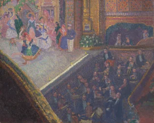 Scène de ballet de "Sur le sable"
