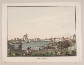 Christiansø. Le port nord