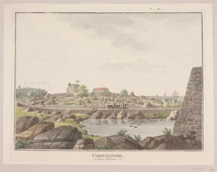 Christiansø. Vu du côté ouest
