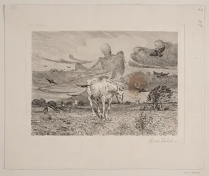 Le vieux cheval et la mort