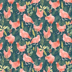 Motif de poules, 2021