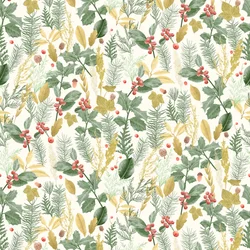 Motif de houx de vacances, 2021